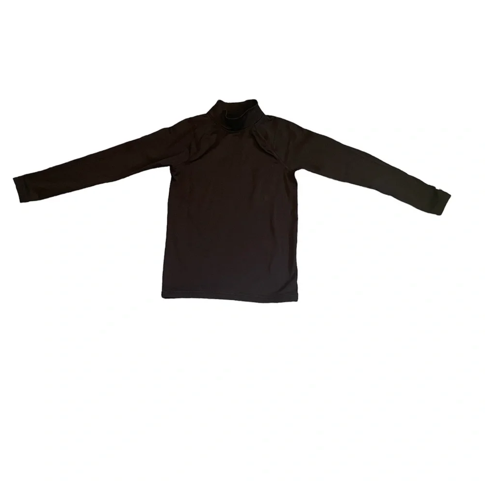 Boys small 8/9 DSG black long sleeve rash guard swim shirt